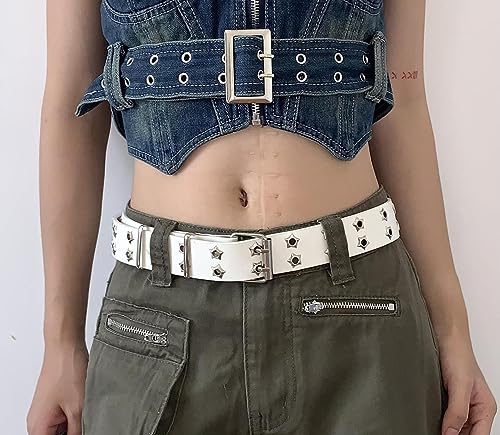 YELLOOP Y2k Belt Stars Y2k Aesthetic Belts for Women Y2k Accessories for Women Cute Belts for Women3