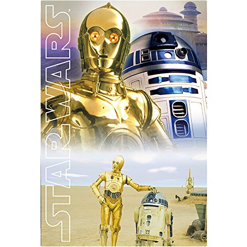 STAR WARS C - 3po & r2 - d2 3d Lenticularカード/ 3dポストカード