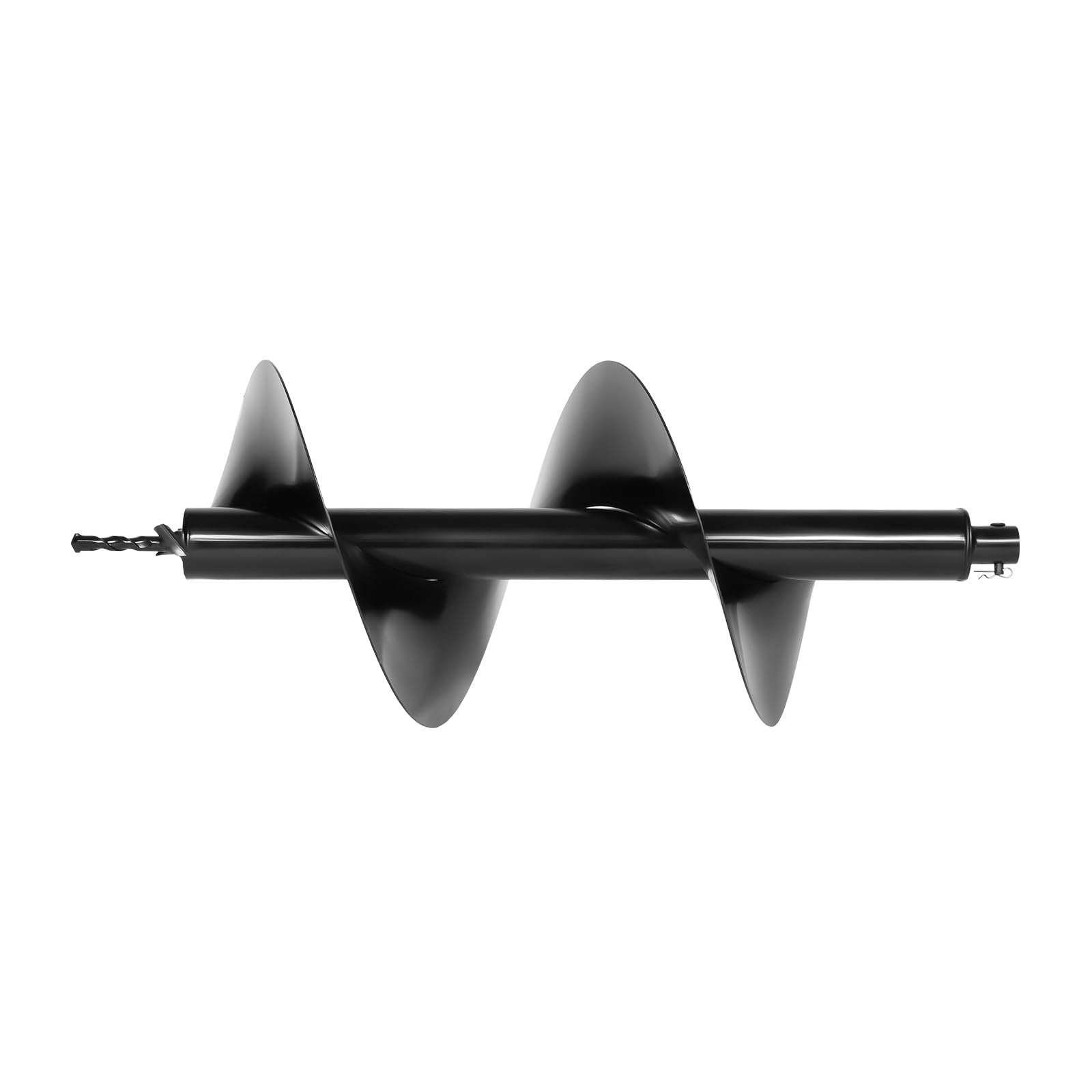 63CC Post Hole Digger, 2-Takt Benzin-Erdlochbohrer, 3 PS Gasbetriebene Erdbohrer Erdbohrer Benzin Erdbohrer Schubkarre mit 11“ Bit für Zaun Erdbohrer Garten Baumpflanzung