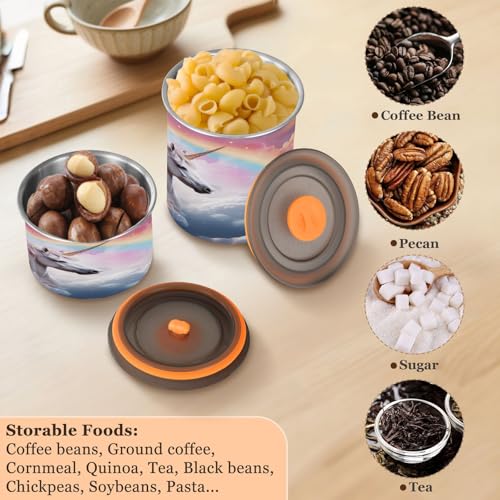 Envase hermético de acero para café 500ml Blueangle miniatura 5