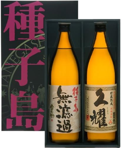 Amazon Co Jp 種子島酒造 芋焼酎セット Tg112 900ml 2本 焼酎 25度 鹿児島県 1800ml 食品 飲料 お酒