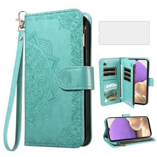 Coque Samsung A32 5G fleurie pour voyager léger avec vos cartes de crédit