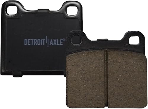 Miniatura 496 de Detroit Axle - Pastillas de Freno Delantero para Ford Fusion Lincoln MKZ Zephyr Mercury Milan Mazda 6, Pastillas de Freno Cerámica Reemplazo