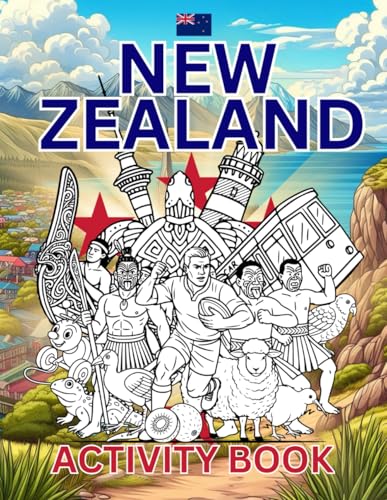 New Zealand Activity Book For Kids: Learn about New Zealand's History, Landmarks, Culture While Solving Word Puzzles, Mazes, Crosswords, and Coloring ... and Families (World Countries Activity Books) image 2