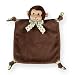 Bearington Baby Plush Monkey Baby Blankie - Bearington Wee Giggles