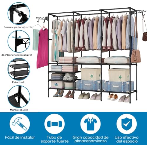 Recopilación de Rack para Ropa Desarmable los 10 mejores. 29 Imagen adicional