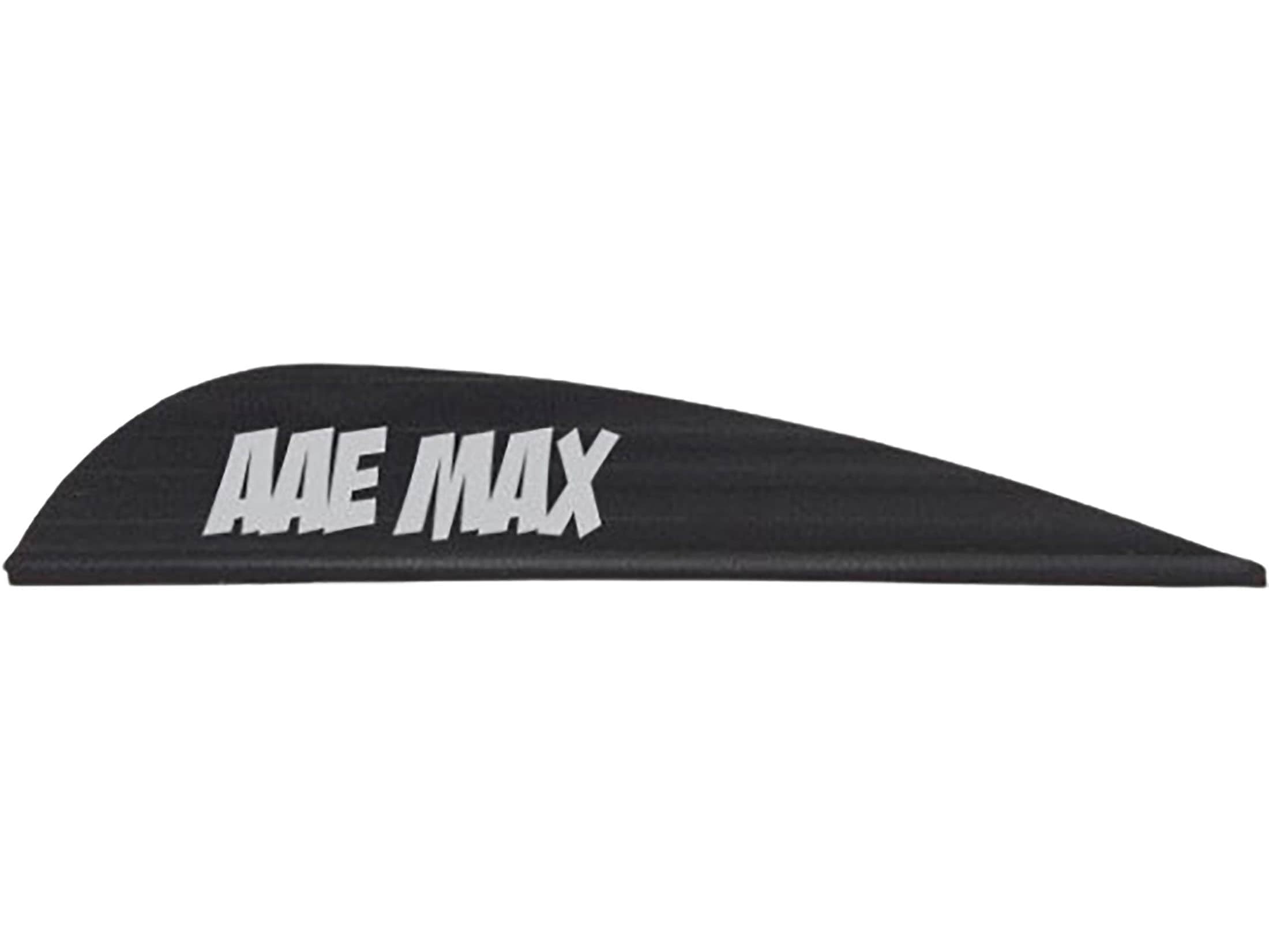 AAE Max Stealth Vanes for Fletching Arrows - 50 Count(Black)