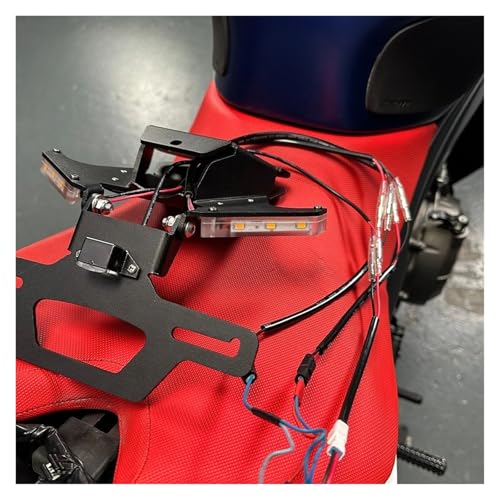 Support de plaque inclinable Aprilia RS660 RSV4 en alu - 5