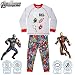 Marvel Avengers Pijama Niño Invierno 3-14 años de Los Vengadores, Pijama Dos...