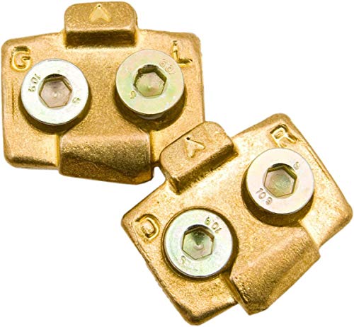 Time Axion/Atac Mtb Pedal Cleats, 13/17°, Gold #TOP1