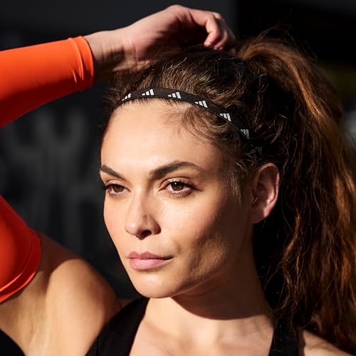 Image of adidas Hairband - Lucid Lemon, Black, Silver