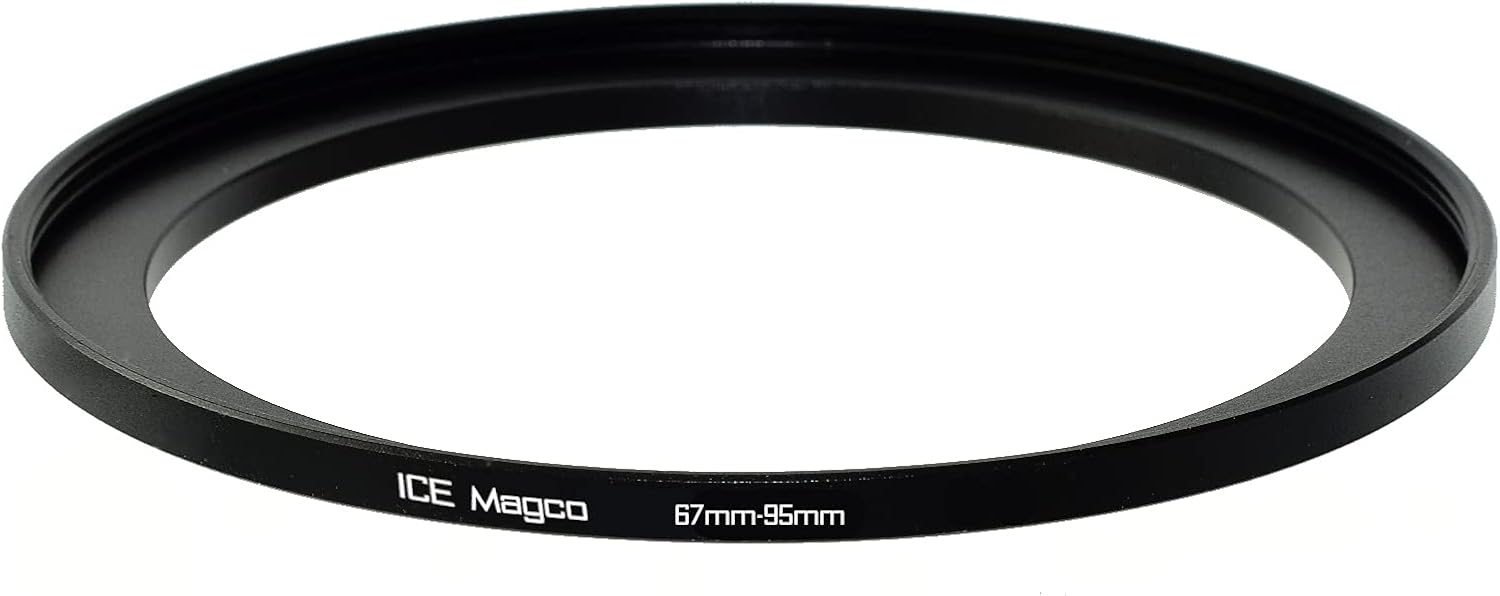 ICE Magco 67mm-95mm Magnetic Step Up Ring Filter Adapter 67 95
