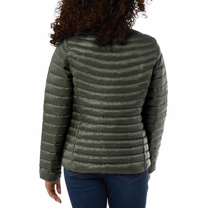 32 Degrees Womens Midweight Down Jacket (Green, M), Medium3