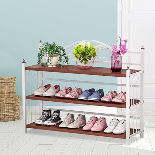 Rangement chaussures 3 niveaux pour optimiser les petits espaces