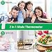 Wawech Digitales kontaktloses Fieberthermometer für Babys, Infrarot Stirnthermometer für...