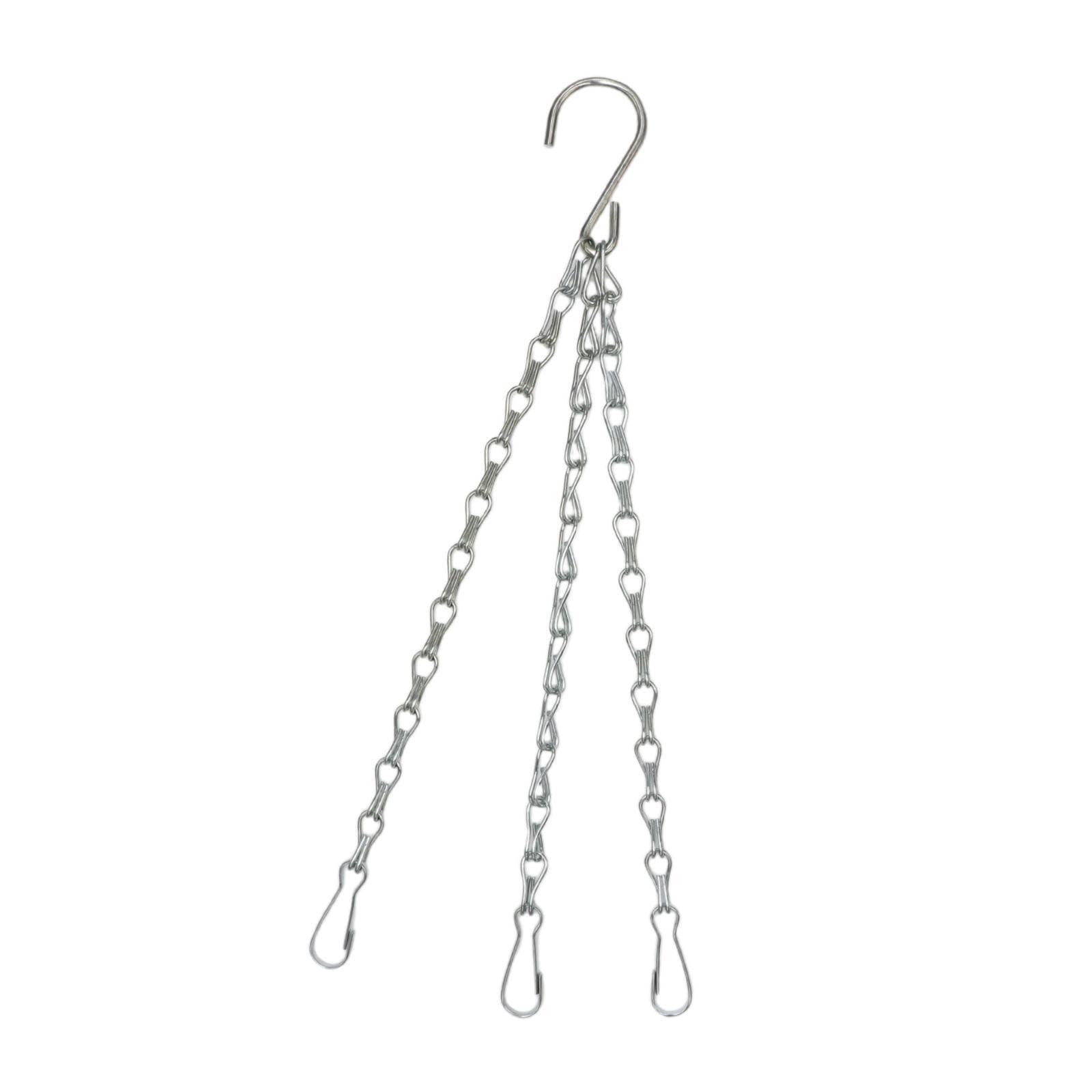 ATORSE Flower Pot Chain Replacements Bird Cage Hanger for Home Garden Plant Baskets White-image-38