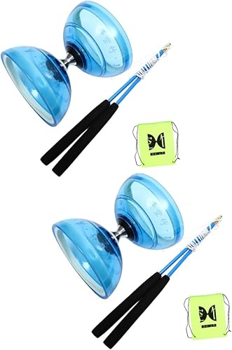 Vaguelly 2 Sets Diabolo Outdoor Toddler Playsets Chinese Yoyo Skill Toy Toddler Toy Yoyos for Kids Yoyo Juggling Trick Toy Chinese Yoyo Toy Kid Toys