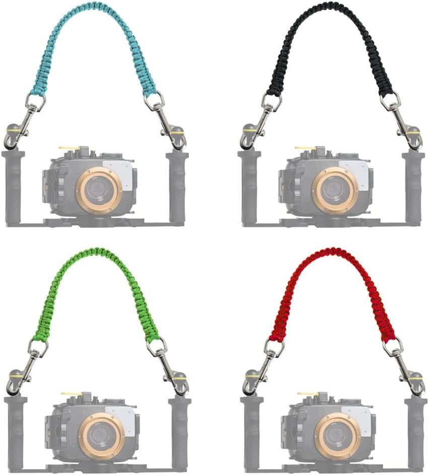 87 以上節約 カメラストラップ ダイビング 水中撮影 カメラ用ストラップ ネックストラップ デジカメ ライトホルダー 編組ロープ 水中カメラロープ 耐摩耗性 ルミナス Mccook Com Br