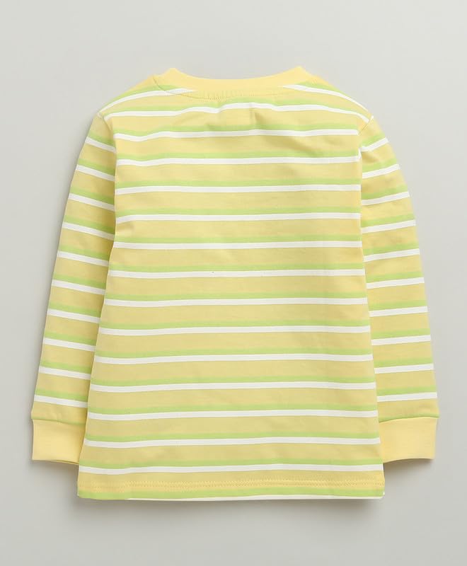 Image of BUMZEE Boys Cotton Full Sleeves T-Shirt & Pyjama Set (Peb10384391)