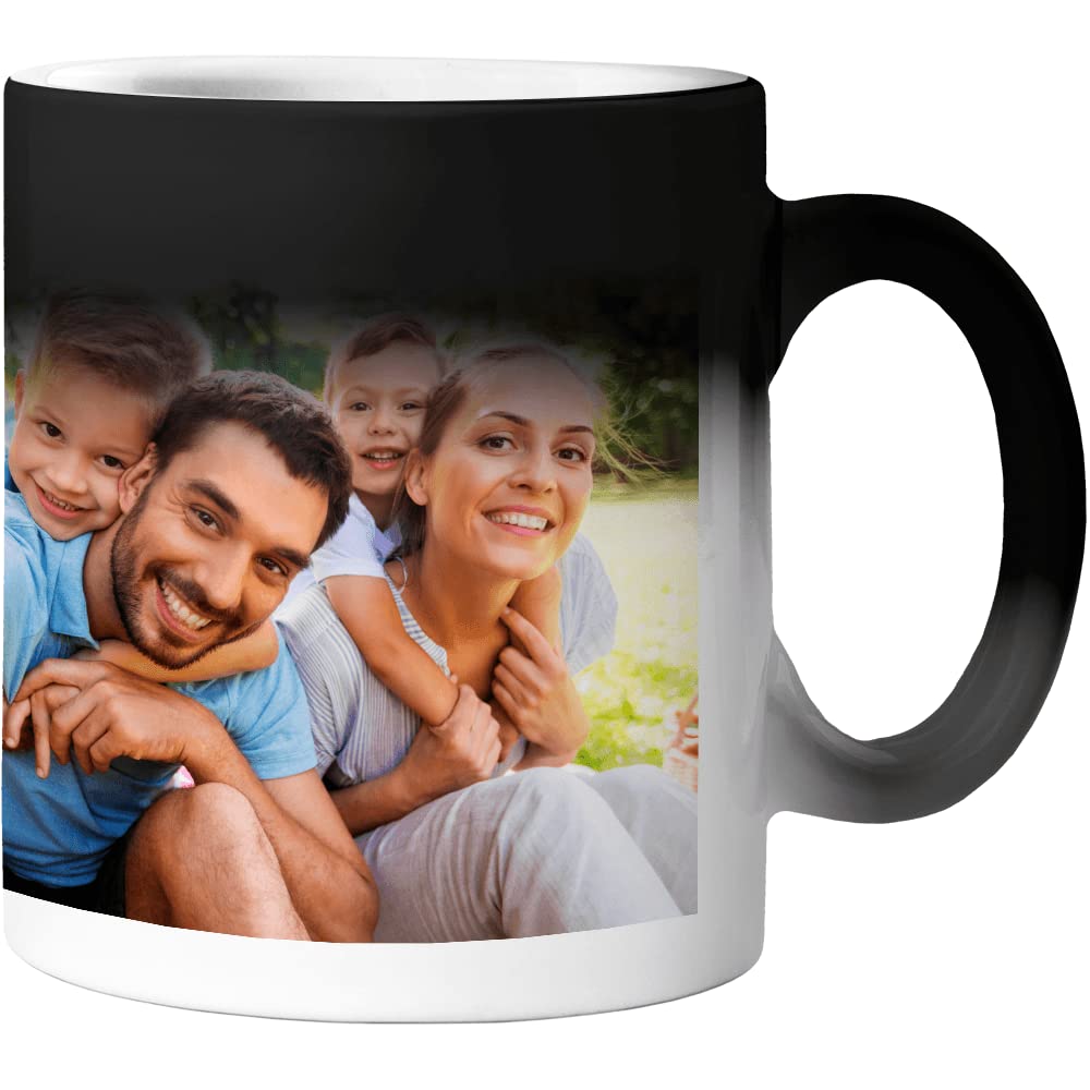360 Onlineprint Taza Personalizada | Material: Cerámica | Modelo: Taza Blanca | Ideal para Regalo Personalizado o uso Empresarial | Color: Blanco | Capacidad: 325 ml — view 14