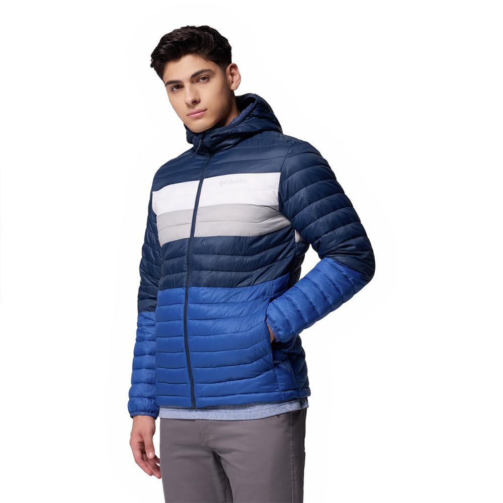 Columbia Powder Pass Hooded Jacket Piumino con cappuccio Uomo (Pacco da 1)