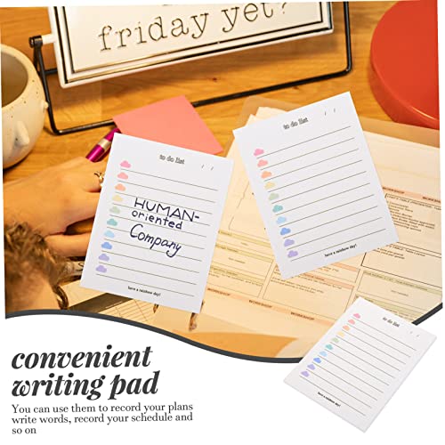MAGICLULU 9 Pçs Papel De Nota Caderno De Negócios Acessórios De Negócios O Caderno De Escritório Pla