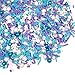 Manvscakes Sprinkles- Edible Cake and Cupcake Sprinkles with Assorted Shapes and Sizes for Parties, Metallic Sprinkle Mix for Cookies, Ice Cream, Cake and Cupcake Decorating, 4 oz (Snowflakes)