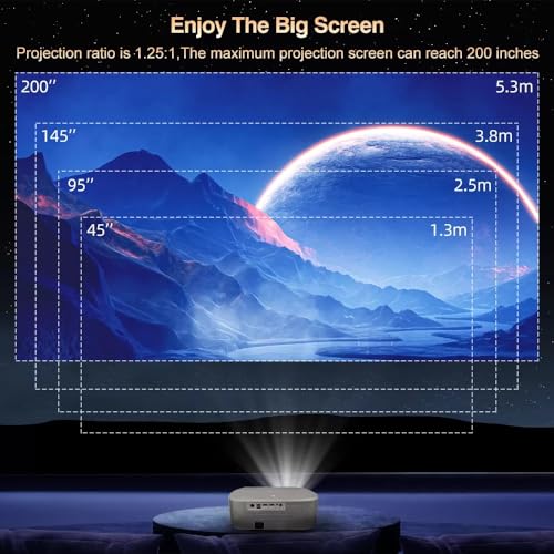 Image of TOPTRO Legend Mini Pro Projector 4K Ultra HD, 26000 Lumens (Q11)