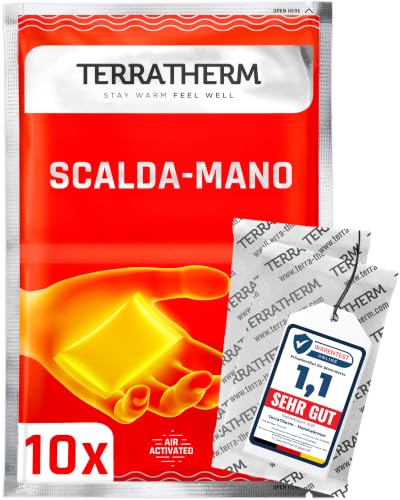 TerraTherm Scaldamani, attivati a Contatto con l’Aria