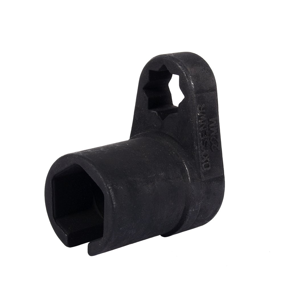 Fydun Chiave per sensore dell'ossigeno Chiave universale 22 mm 1/2 '' Rimozione offset svasatore Attrezzo per chiave a bussola