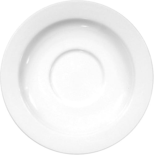 Miniatura 9 de Seltmann Weiden Meran - Juego de 6 platos planos de porcelana comercial, plato llano pequeño, blanco, 10 pulgadas, juego de 6