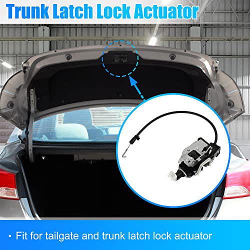 Image of X AUTOHAUX Trunk Latch Lock Actuator FQR500220 for Land Rover LR4 2010-2016 for Land Rover LR3 2005-2009 Tailgate Door Latch Lock Actuator