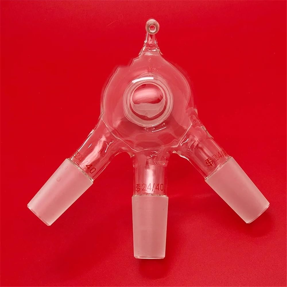 Cristalería de laboratorio de vidrio de destilación de 100 ml, 24/29