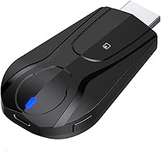 Wireless Display Dongle 5G/2.4G, 4K WiFi Portable Display Receiver 1080P HDMI Screen Mirroring Compatible with Phone to TV Projector Support Miracast Airplay DLNA