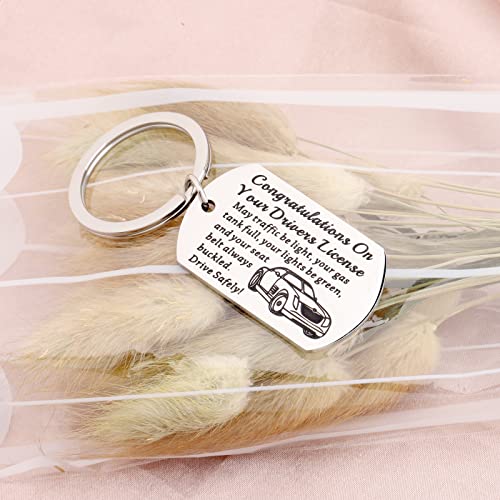 Ujims New Driver Gift Congratulations On Passing Your Driving Test Keychain Driving License Gift For Dad Husband Boyfriend (Driving Test Keychain) #TOP2