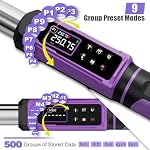 1/2" Digital Torque Wrench, ±1% Accuracy, 3.76-250.75 Ft-lb - Image 4