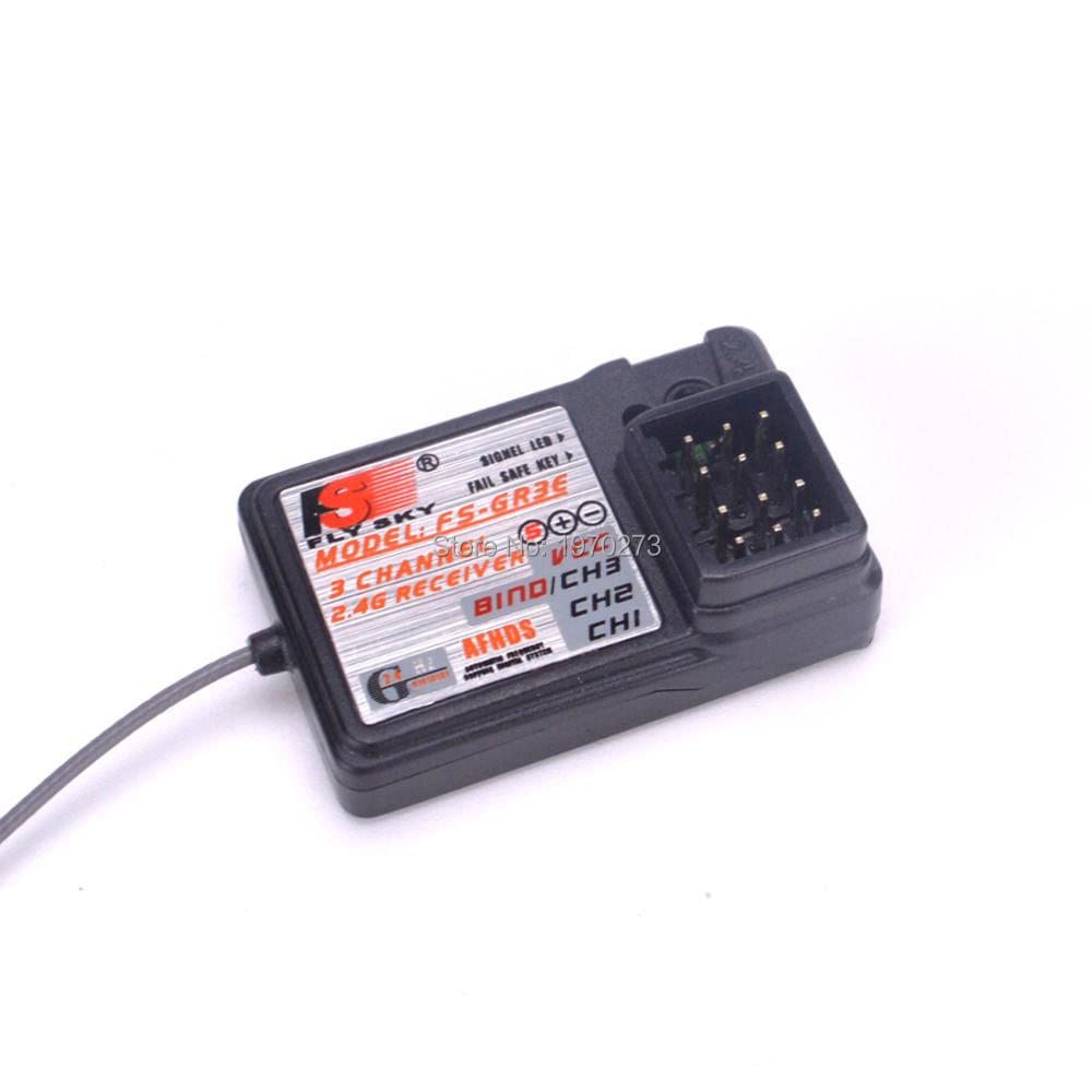 FS-GR3E 3 Channel 2.4G GR3E Receiver for RC Car Truck Boat FS GT2 GT2B GT3 GT3B GT3C T6 CT6B Transmitter