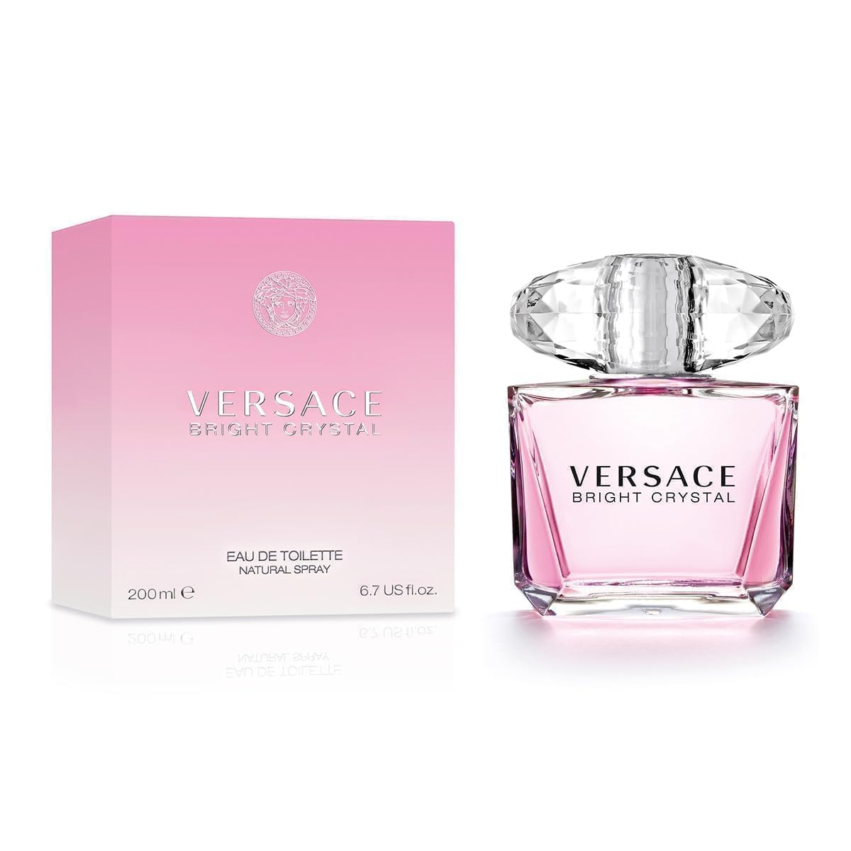 Versace Bright Crystal by Versace for Women 6.7 oz Eau de Toilette Spray - Image 4