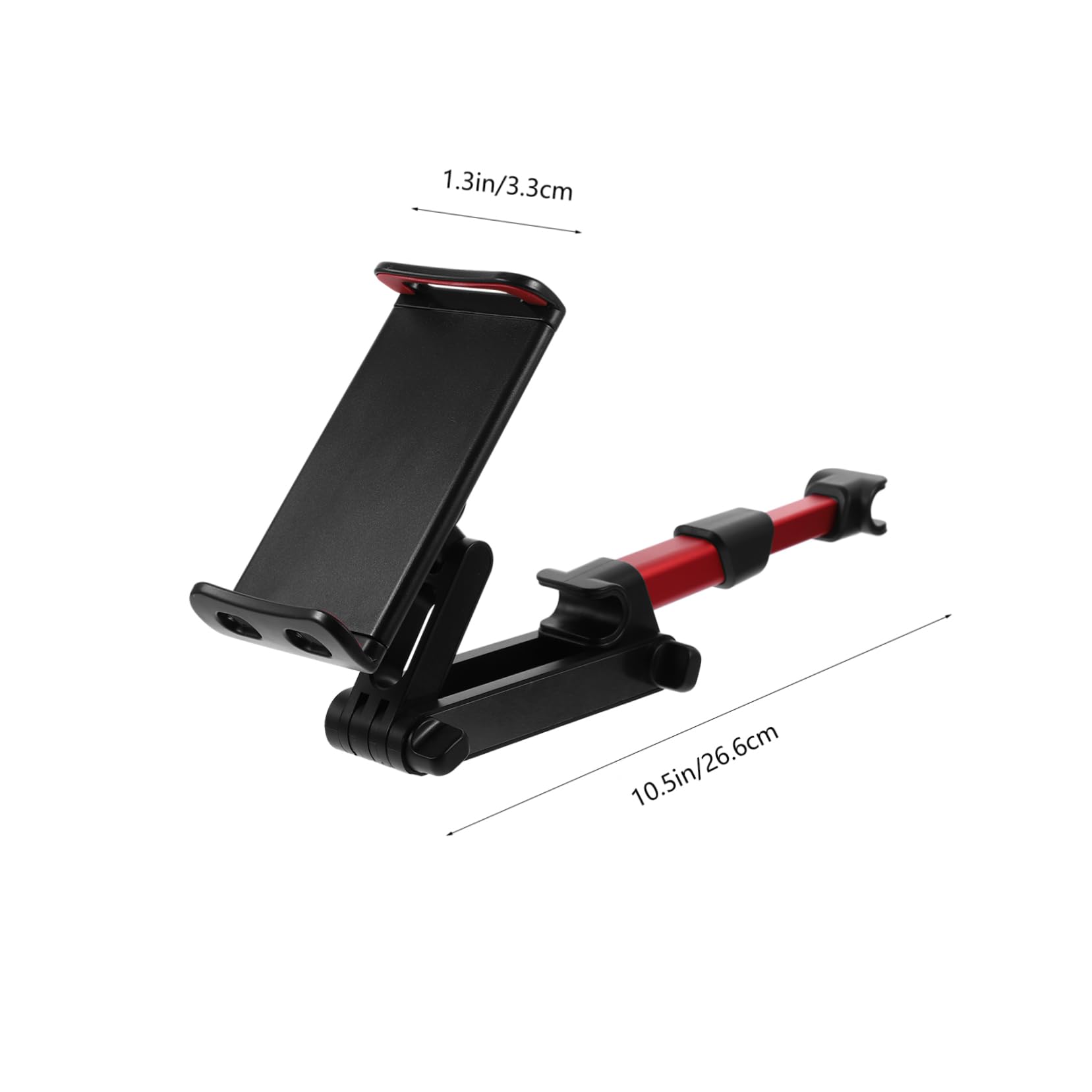 Uonlytech Car Headrest Tablet Phone Bracket Adjustable Cell Phone Holder for Cars Design Extended Arm for Rear Seat Movie Viewing