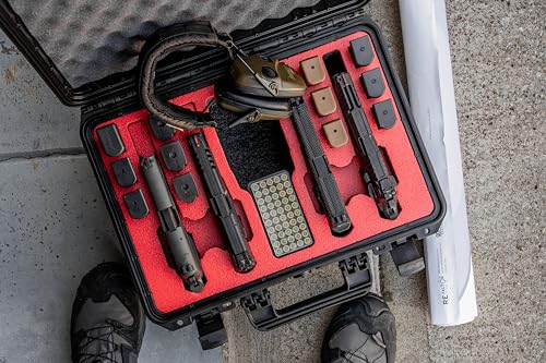 My Case Builder 4 Pistol 12 Magazine Doro Gun Case With Custom Mycasebuilder Foam Insert thumb #4