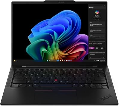 Lenovo ThinkPad T14s Gen 6 21N1002DUS 14" Copilot+ PC Notebook - WUXGA - Qualcomm Snapdragon X Plus X1P-42-100 - 16 GB - 512 GB SSD - English Keyboard - Black