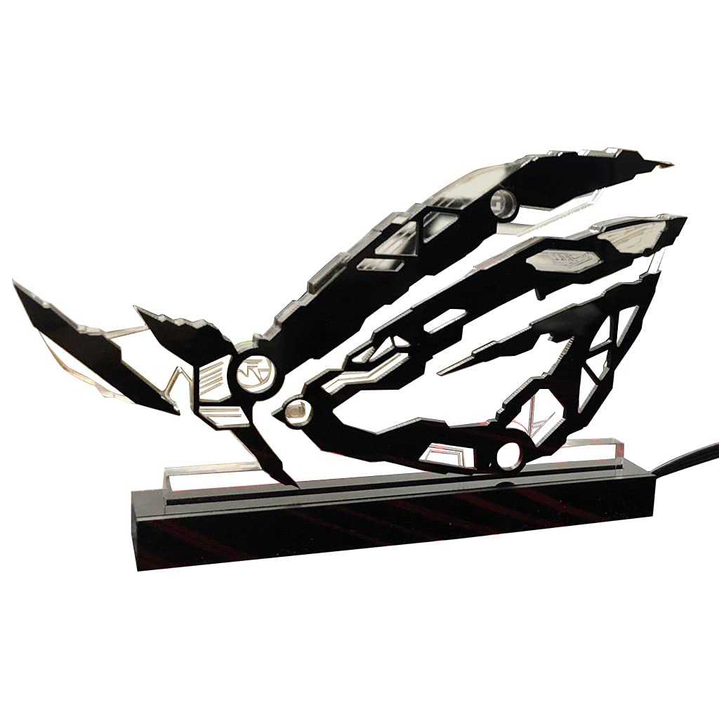 RGB Figure Belief Decoration 5V 3Pin Republic of Gamers LED Rainbow Lighting SYNC Acrylic Lighting Panel