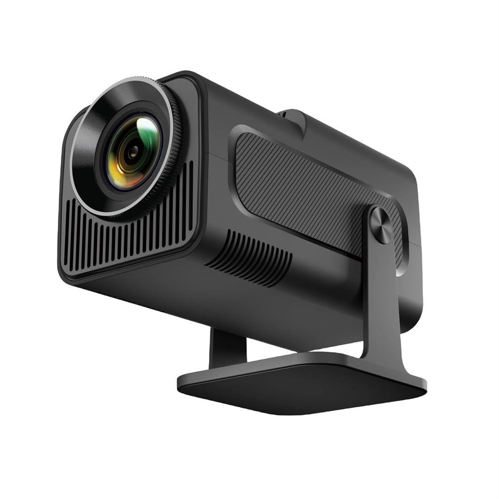 Full HD 1080P Home Theater Video Proiettore Mini Proiettore Portatile per Film Esterni, Proiettore Da Soffitto Auto Keystone per Smartphone