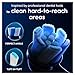 Oral-B iO Ultimate Cleaning Electric Toothbrush Heads, 8 Pieces, Ultimate Tooth Cleaning, Toothbrush Attachment for Oral-B Toothbrushes, Letterbox Enabled Packaging, Black