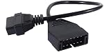 OBD1 12 Pins to OBD2 16 Pins, Diagnostic Tool Connector Adapter Cable for OBD1 12 Pins to OBD2 16