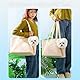Hundetasche für Kleine Hunde Katze, Sommer Atmungsaktiv Netz Strand Tasche Hund Haustiere Carrier Soft Sided Zusammenklappbar Outdoor Travel Puppy (Grün, M)