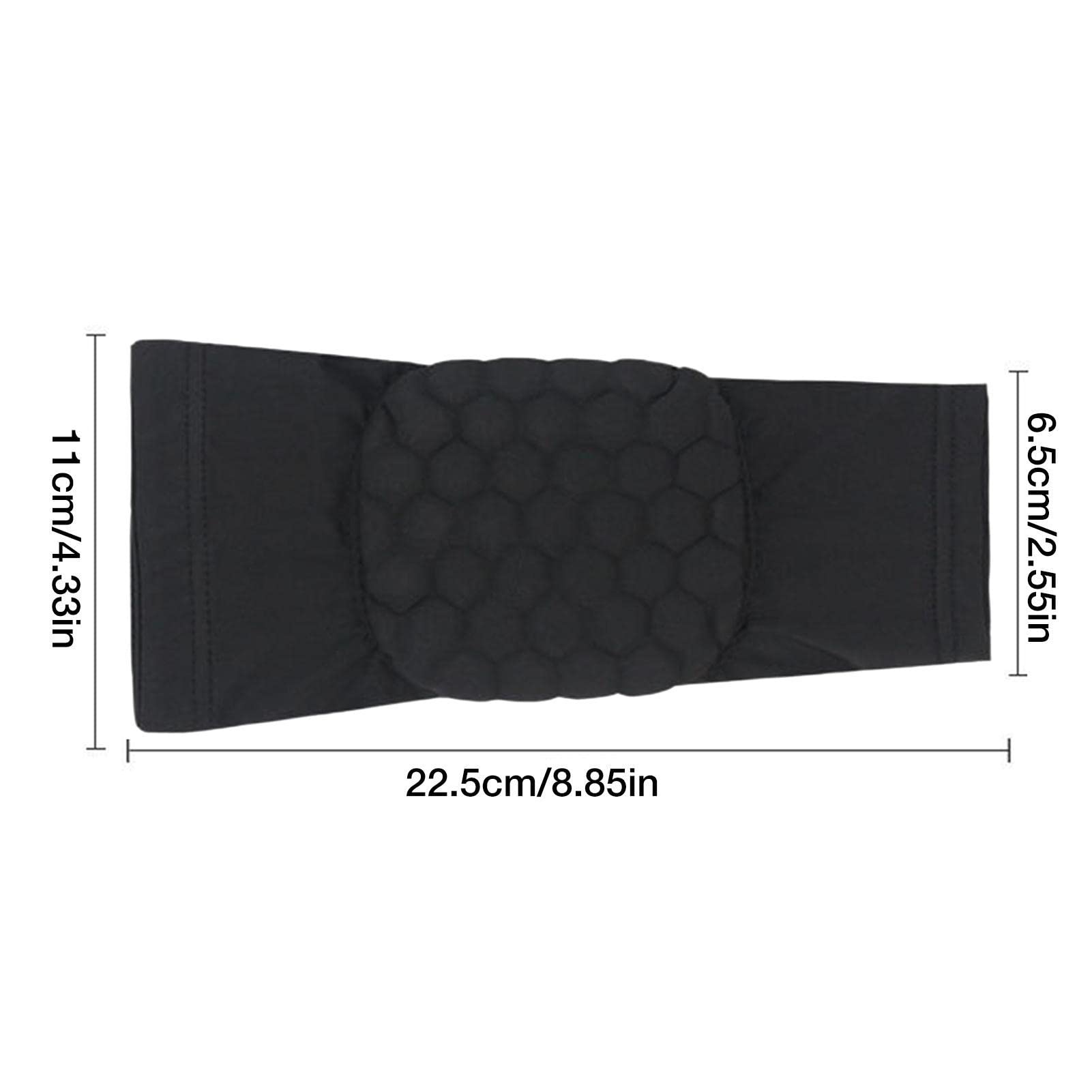 Fulenyi Coudières | Manchettes rembourrées avec Structure en nid d'abeille | Coudières Respirantes, coudières, Coussinets Anti-Collision, Compression coudière/Bras
