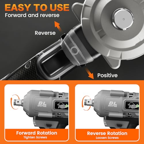 Mishelone 1500N.m Impact Wrench