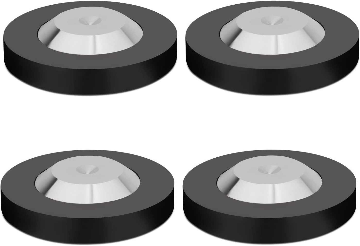Monosaudio Speaker Spike Pad Stainless Steel 49x13mm HiFi Audio Feet Speaker Pads