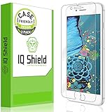 IQ Shield Screen Protector Compatible with Apple iPhone 8 Plus (2-Pack)(Case Friendly) LiquidSkin Anti-Bubble Clear Film